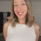 NEUTRAL BRONDE MELT // GAME CHANGER WIG // 16 INCHES // M CAP