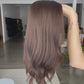 Natural Rich Brunette // 18 Inches // Hair Topper