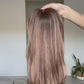 Light Sunkissed Brunette 7x7 22 Inches Topper