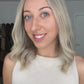 ASH BLONDE BALAYAGE // LUXE WIG // 16 INCHES // M CAP