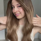 Dark Balayage Blonde // Lace Front Essentials Wig // 24 Inches // M Cap