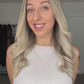 ASH BLONDE BALAYAGE // LUXE WIG // 20 INCHES // XS CAP