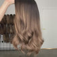 Dimensional Brunette Ombre 8x8 16 Inches Topper