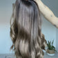 Chestnut Brunette Balayage 8x8 18 Inches Topper