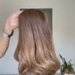 Soft Balayage Brunette 8x8 14 Inches Topper