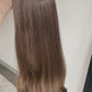 Neutral Brunette Balayage 8x8 22 Inches Topper