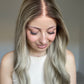 Ash Blonde Balayage // Luxe Wig // 22 Inches // M Cap