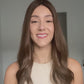 Dimensional Classic Brunette 7x7 20 Inches Topper