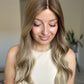 Vanilla Blonde Ombre // Game Changer Wig // 24 inches // S Cap