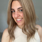 Ashy Bronde 9x9 18 Inches Topper