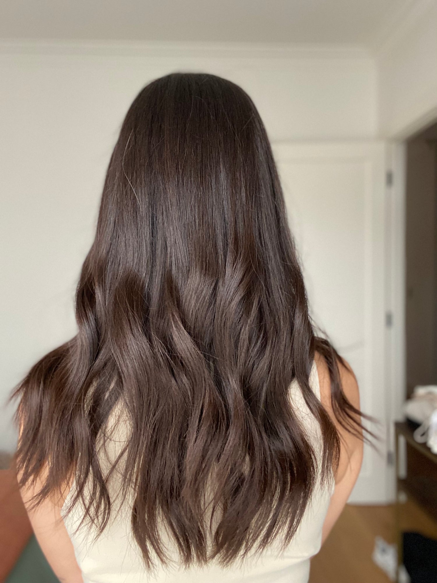 Natural Darkest Brunette // Essentials Wig // 23 inches // M Cap