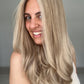 Beige Blonde Balayage 9x9 22 Inches Topper