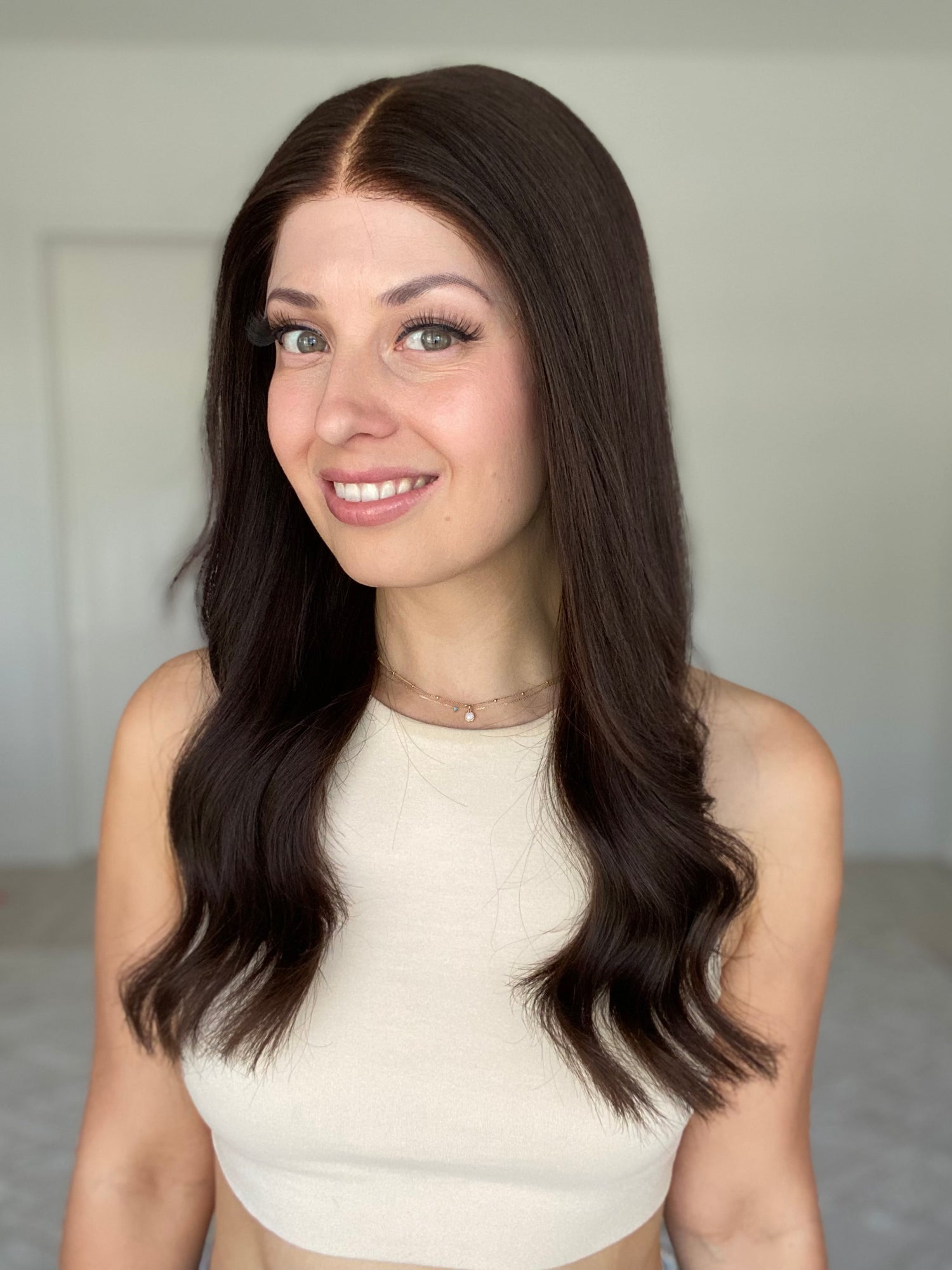 Natural Darkest Brunette // Luxe Wig // 22 Inches // M Cap