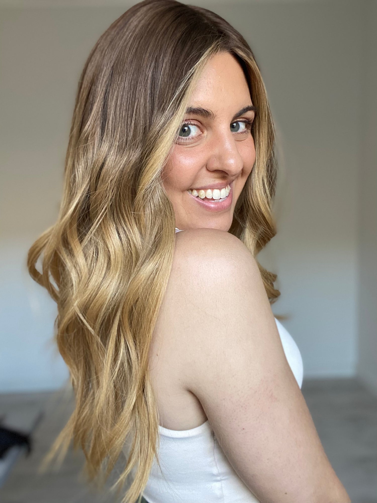 Sunkissed Extended Balayage 8x8 21 Inches Topper