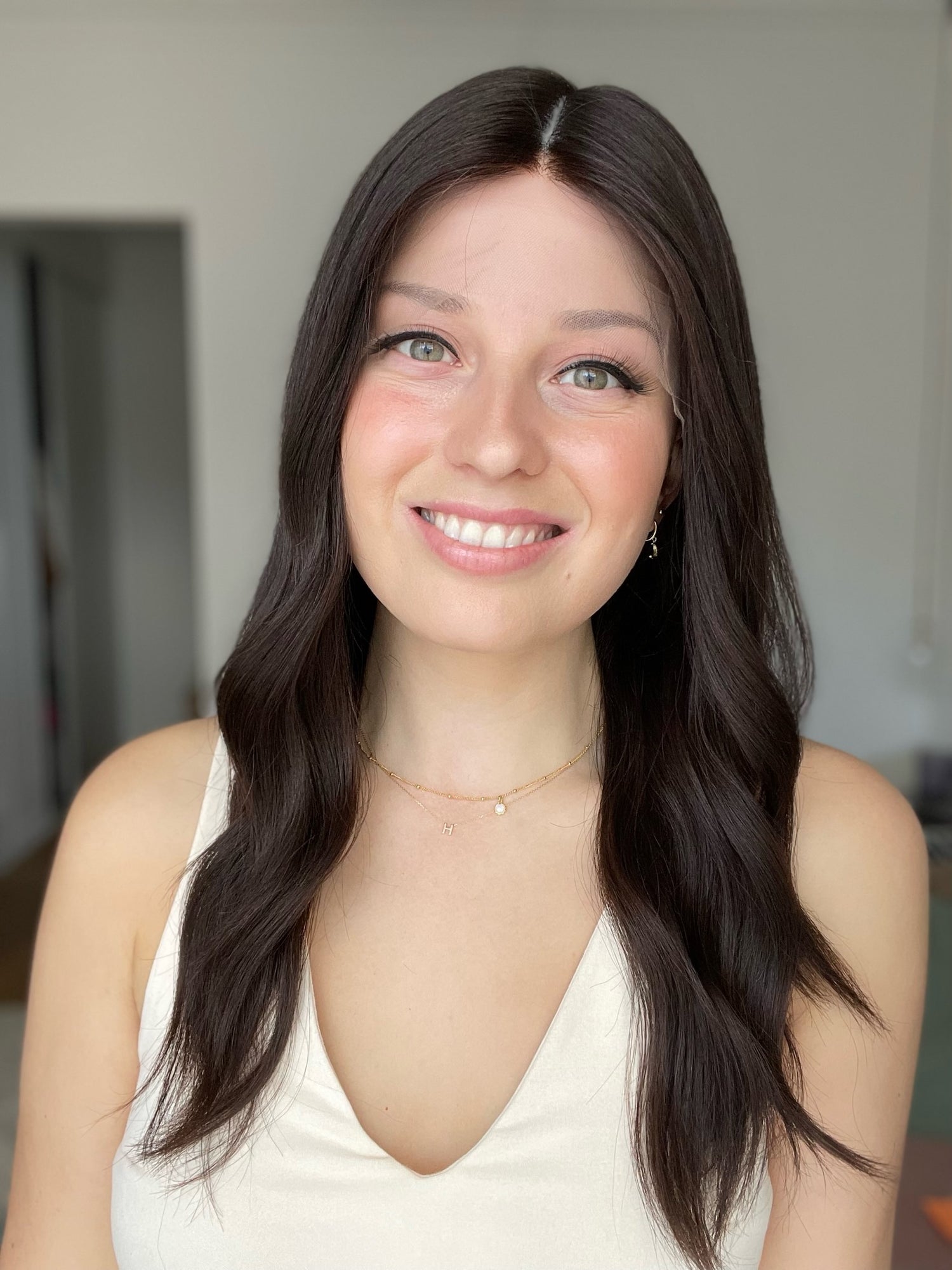 Natural Darkest Brunette // Game Changer Wig // 22 Inches // M Cap