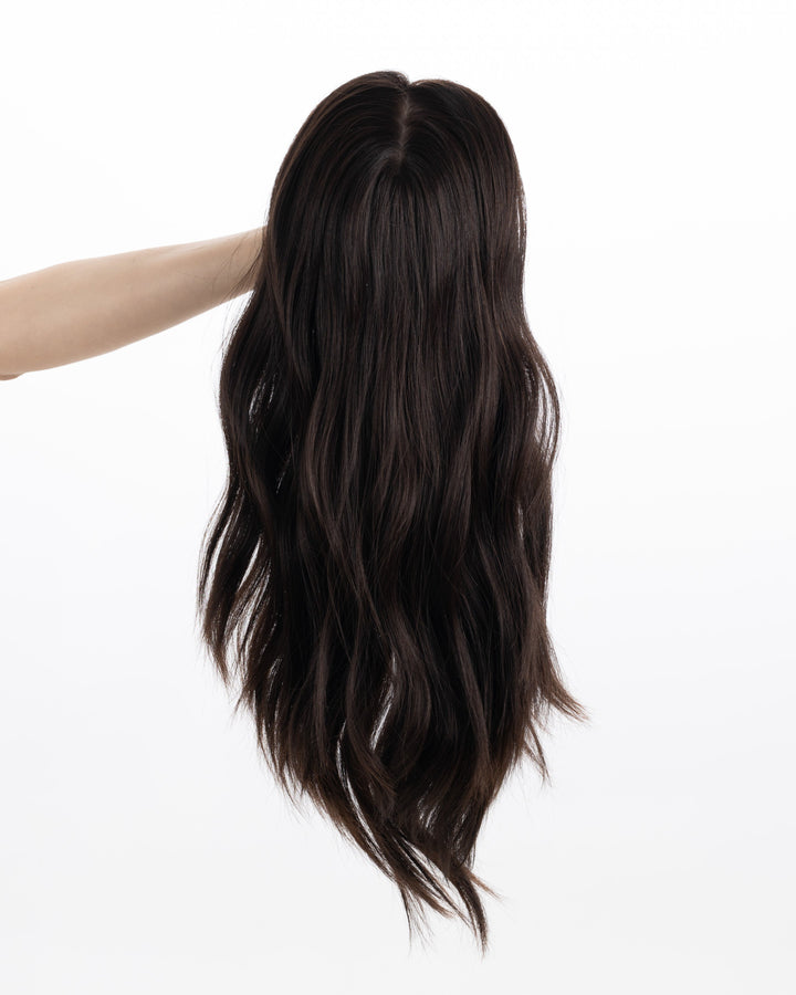 PRE-ORDER Natural Darkest Brunette // Lace-Front Essentials Wigs // 18-20 inches