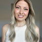Ash Blonde Balayage // Luxe Wig // 22 Inches // M Cap