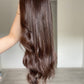 Natural Darkest Brunette // Game Changer Wig // 24 Inches // S Cap