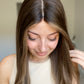 Brunette Balayage with Framing // Lace-Front Essentials Wig // 24 Inches // M Cap