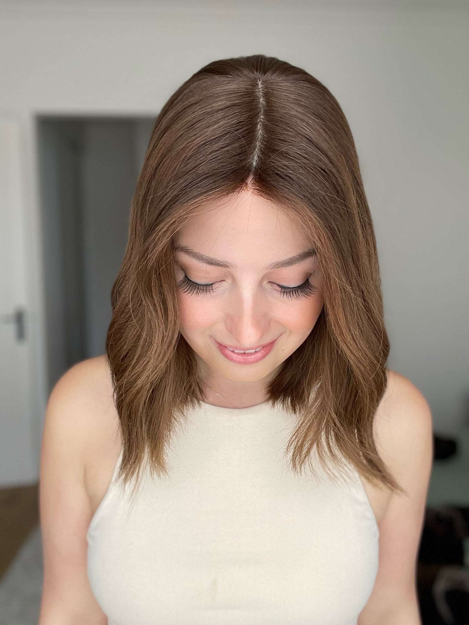 Balayage Of Dreaming In Bronze // Lace-Front Essentials Wig // 13 Inches // M Cap