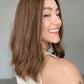 Dimensional Ashy Brunette 8x8 18 Inches Topper