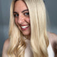 Soft Rooted Blonde 8x8 20 Inches Hair Topper