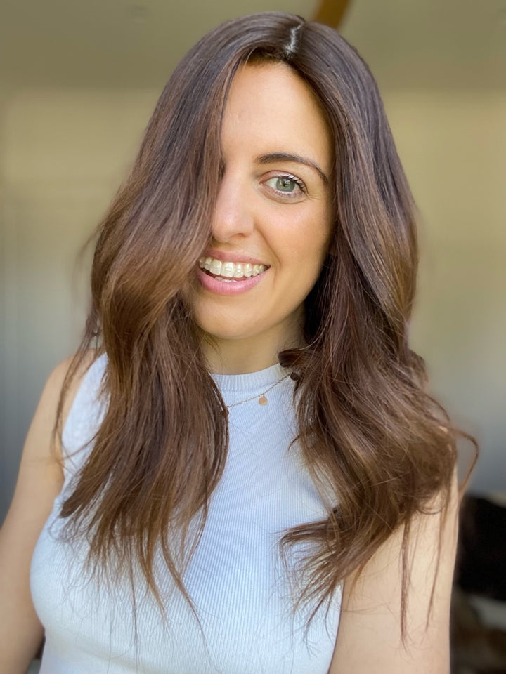 Balayage of I Only Date Brunettes // Essentials Wig // 16-18 inches // M Cap
