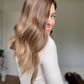 Balayage of The Blessed One 9x9 16-18" Topper