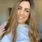 Low Density Rooted Bronde 9x9 20-22" Topper