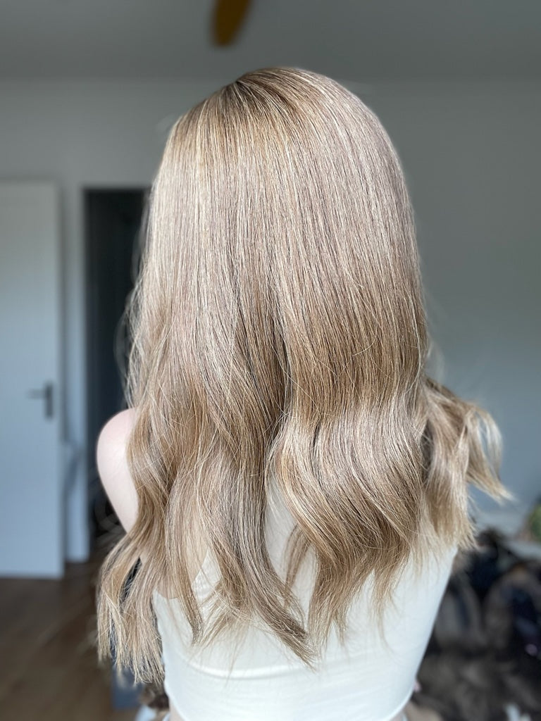 Light Balayage of Dreaming in Bronze 9x9 20