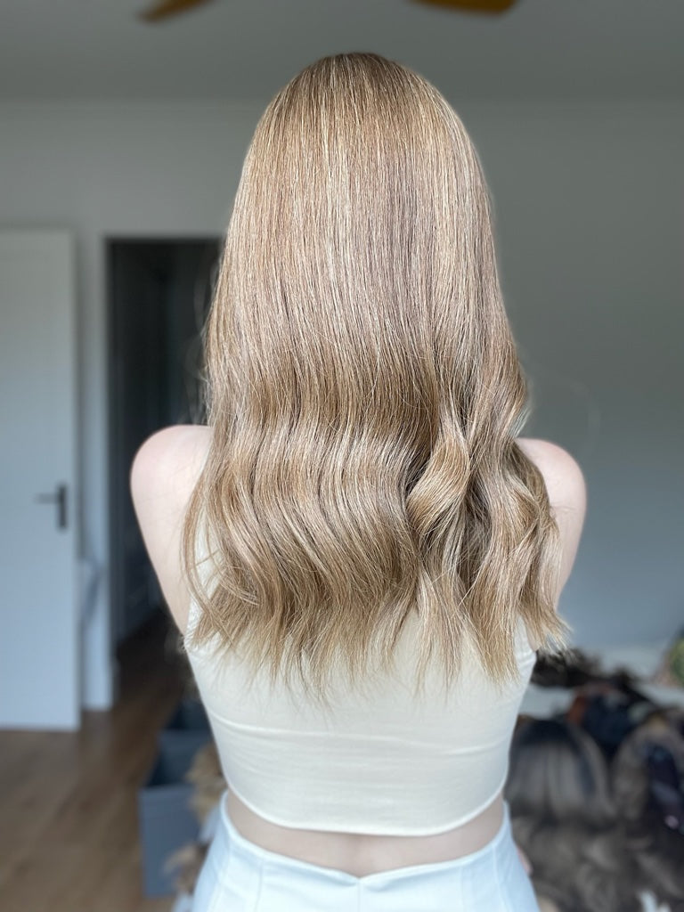 Light Balayage of Dreaming in Bronze 9x9 20