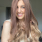 Warm Mocha Balayage 8x8 23" Topper