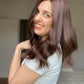 I Only Date Brunettes 9x9 16-18" Topper
