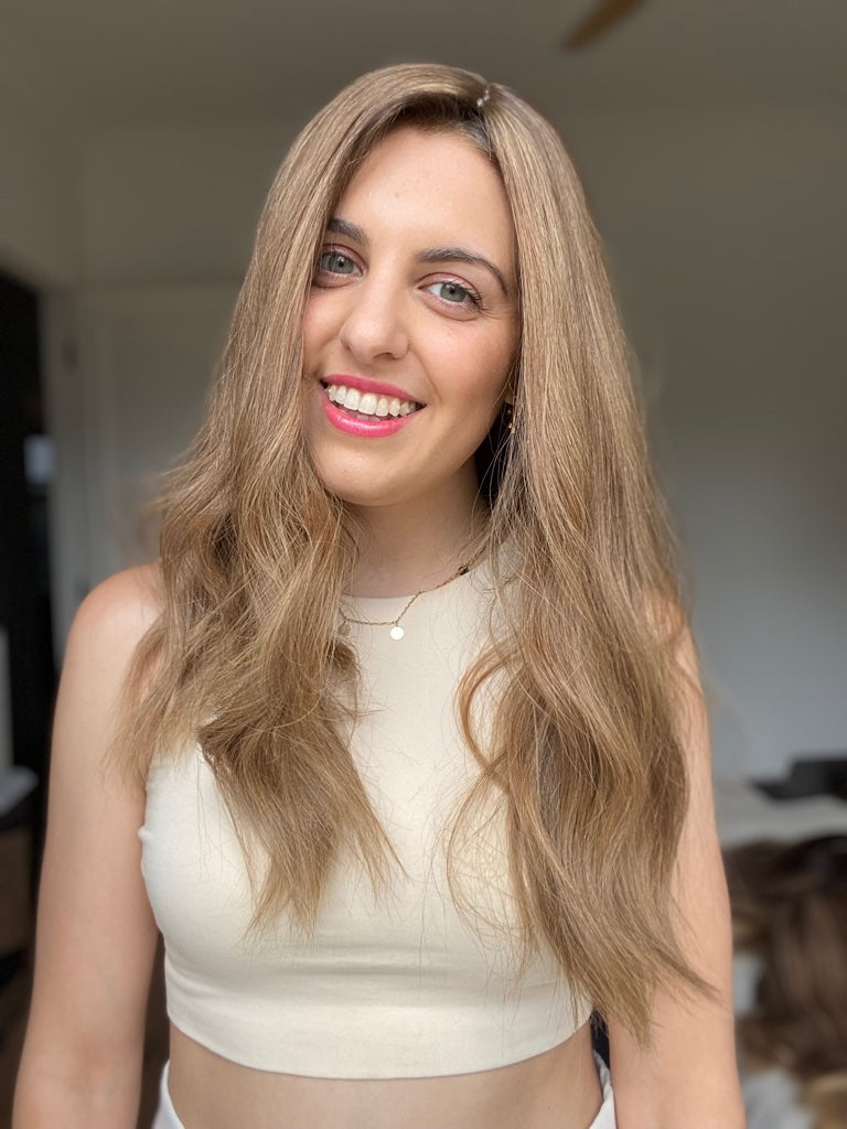 Light Balayage of Dreaming in Bronze 9x9 20