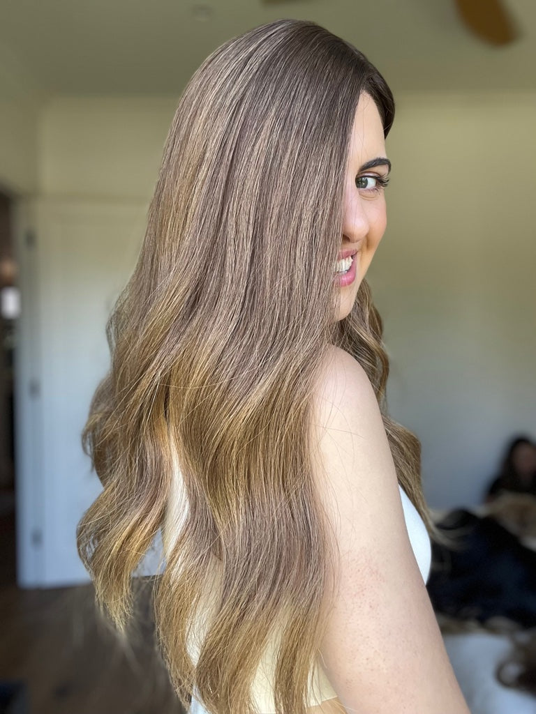 Balayage of Dreaming in Bronze 9x9 20-22