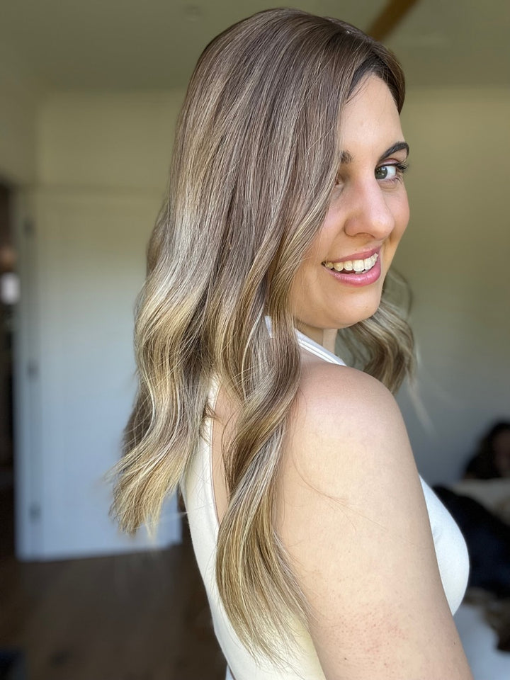 Balayage of Daddy's Credit Card 7x7 16" Topper