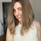 Mocha Balayage 8x8 13" Topper