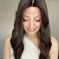Natural Brunette with Sunkissed Highlights // Game Changer Wig // 21 inches // M Cap
