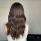 Natural Brunette with Sunkissed Highlights // Game Changer Wig // 21 inches // M Cap
