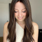 Natural Brunette with Sunkissed Highlights // Game Changer Wig // 25 inches // M Cap