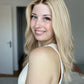KIM'S CLOSET // Light Blonde with Roots // Lace-Front Essentials Wig // 21" // M cap