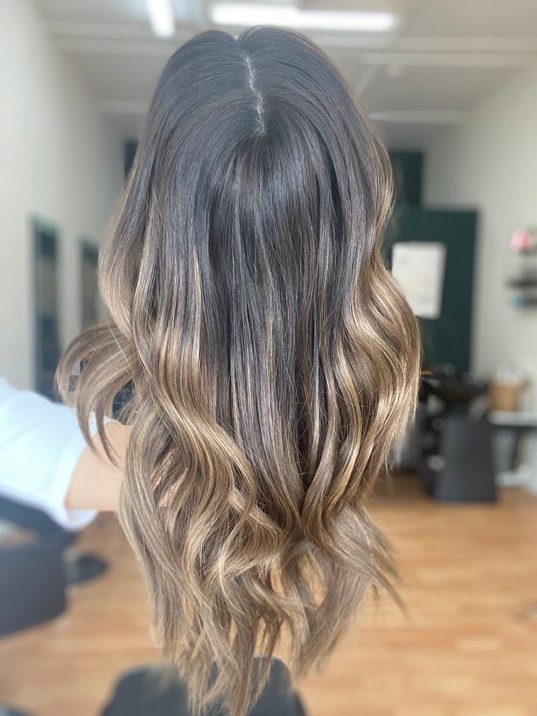 Dark Balayage of Stilettos Not Included 8x8 14-16