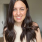 Natural Darkest Brunette 8x8 21" Topper