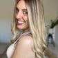 Blonde Balayage with Soft Framing 8x8 20 Inches Topper