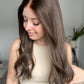 Ashy Brunette Balayage // Luxe Wig // 24 Inches // M Cap