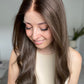 Ashy Brunette Balayage // Luxe Wig // 24 Inches // M Cap