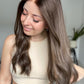 Ashy Brunette Balayage // Luxe Wig // 24 Inches // M Cap