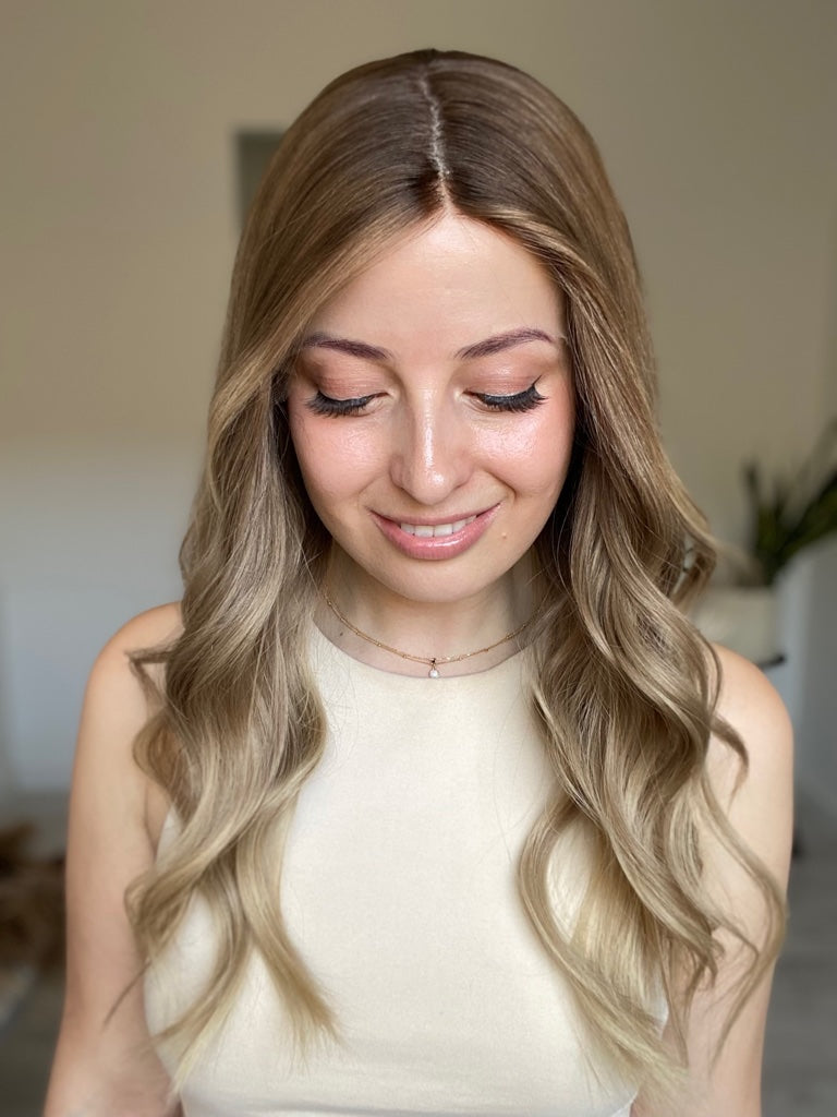 Dirty Blonde Balayage // Game Changer Wig // 24 Inches // M Cap