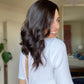 Natural Darkest Brunette 8x8 15" Topper