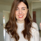 Warm Brunette Balayage 2 8x8 18-20" Topper